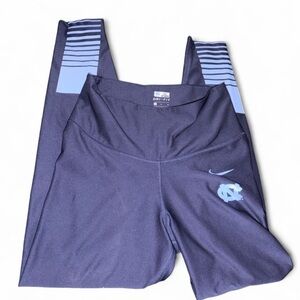 Nike Navy and Light Blue Leggings